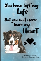 Pet Loss Journal Bernese Mountain Dog: Guided Prompt Keepsake Workbook 1707945713 Book Cover