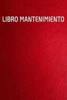 Libro Mantenimiento : Talonario de Servicio Universal de Chequera y Folleto de Mantenimiento con P?ginas Prefabricadas 1659668840 Book Cover