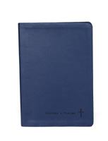 Journaling Through the Gospels and Psalms, Catholic Edition: Navy Colored Cover 1681924137 Book Cover