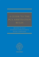 A Guide to the Pca Arbitration Rules 019968068X Book Cover