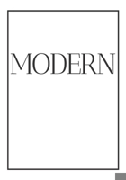 Modern: A decorative book for coffee tables, bookshelves and end tables: Stack style decor books to add home decor to bedrooms, lounges and more: Black and White decorative book: Ideal for your own ho 1674807643 Book Cover