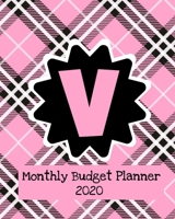 Monthly Budget Planner 2020: Income & Expenses Tracker 1707990263 Book Cover