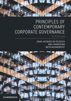 Principles of Contemporary Corporate Governance 1139151460 Book Cover