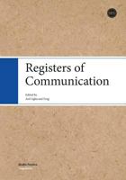 Registers of Communication 9518580170 Book Cover