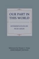 Our Part in This World 0595510310 Book Cover
