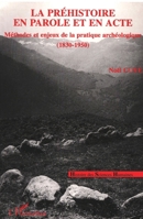 La Préhistoire en Parole et en Acte 273846162X Book Cover