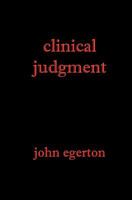 Clinical Judgment 1449930972 Book Cover