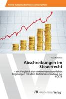 Abschreibungen Im Steuerrecht 3639468589 Book Cover