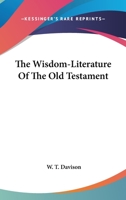 The Wisdom-Literature Of The Old Testament 1162978554 Book Cover