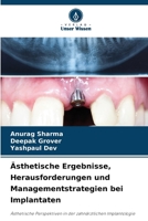Ästhetische Ergebnisse, Herausforderungen und Managementstrategien bei Implantaten 6209698212 Book Cover