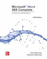 Looseleaf for Microsoft Word 365 Complete: A Skills Approach 1264731833 Book Cover