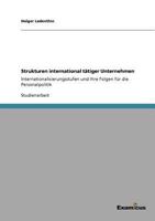 Strukturen International Tatiger Unternehmen 3638660737 Book Cover