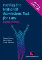 Passing the National Admissions Test for Law (Lnat) 0857254855 Book Cover
