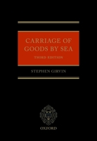 Carriage of Goods by Sea 0198811942 Book Cover