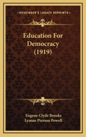 ... Education for Democracy 1147660905 Book Cover