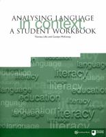 Analysing Language in Context: A Student Workbook 1858562872 Book Cover