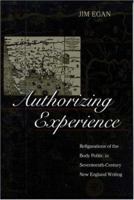 Authorizing Experience 0691059497 Book Cover