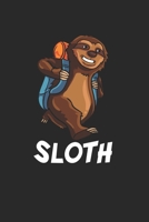 Faultier Notizbuch: Faultier Notizbuch f�r Liebhaber / Notizheft / Notizblock A5 (6x9in) Dotted Notebook / Punkteraster / 120 gepunktete Seiten 1671463153 Book Cover