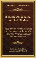 The State of Innocence and Fall of Man: an Opera 1013848500 Book Cover