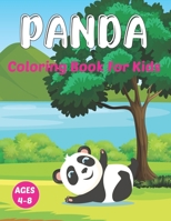 Panda Coloring Book for Kids: A Fun Panda Coloring Book Featuring Adorable Panda Bear, Cute Panda, Cute Animals, Stress-relief Panda Gift for Girls and Women. B0959B4STH Book Cover