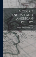 Modern English and American poetry: techniques and ideologies B0BMB7GCHL Book Cover