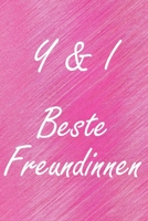 Y & I. Beste Freundinnen: BFF personalisiertes Notizbuch mit den Anfangsbuchstaben der besten Freundinnen. Pers�nliches Tagebuch / Schreibheft / Logbuch / Planer / Vokabelheft / Notizen - 6 x 9 Zoll ( 1673945252 Book Cover