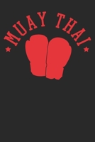 Notebook: Muay Thai Dot Grid 6x9 120 Pages 1700222104 Book Cover