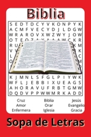 Sopa de Letras de la Biblia: 6x9: Pasatiempo sobre la Biblia, Estudios Biblico, relajarse y aliviar el estrés, y compartir los valores cristianos (Spanish Edition) B0FLK5VBB2 Book Cover