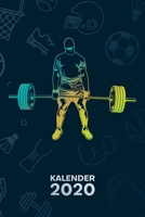 Kalender 2020: A5 Bodybuilding Terminplaner f�r Hochleistungssportler mit DATUM - 52 Kalenderwochen f�r Termine & To-Do Listen - Gewichtheber Terminkalender Dreikampf Jahreskalender Kreuzheben 1650106777 Book Cover