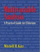 Multivariable Analysis: A Practical Guide for Clinicians 0521596939 Book Cover