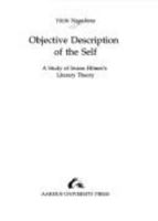 Objective Description of the Self: The Literary Theory of Iwano Homei 8772886110 Book Cover