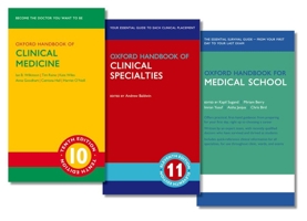 Oxford Handbook of Clinical Medicine, Oxford Handbook of Clinical Specialties, and Oxford Handbook for Medical School Pack 0198875274 Book Cover