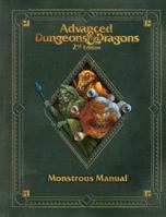 Premium 2nd Edition Advanced Dungeons & Dragons Monstrous Manual 0786964464 Book Cover