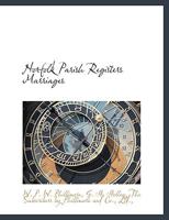 Norfolk parish registers. marriages 1140603388 Book Cover