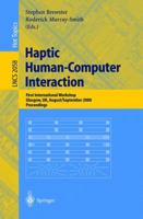 Haptic Human-Computer Interaction 3540423567 Book Cover