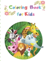 Coloring Book for Kids: My first 100 animals coloring book|coloring books for kids,ages 2-4 ages 4-8,boys,girls,toddlers 1710291508 Book Cover