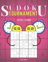 Sudoku Tournament: 20 Pairs of Puzzles / LEVEL HARD B08BDYYMG7 Book Cover