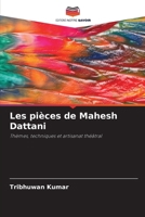 Les pièces de Mahesh Dattani (French Edition) 620770908X Book Cover