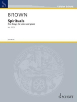 Brown: Spirituals - Five Songs for Voice and Piano B0DB5XGMTR Book Cover