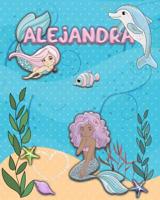 Handwriting Practice 120 Page Mermaid Pals Book Alejandra: Primary Grades Handwriting Book K-2 1071126431 Book Cover