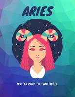 Aries, Not Afraid To Take Risk: Astrology Workout Log Book 1659927315 Book Cover