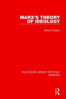 Marx's Theory of Ideology 080182771X Book Cover