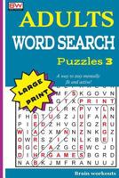 ADULTS WORD SEARCH Puzzles 3 1979147701 Book Cover