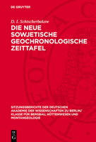 Die Neue Sowjetische Geochronologische Zeittafel 3112701445 Book Cover