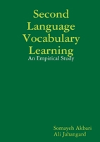 Second Language Vocabulary Learning: An Empirical Study 1105990990 Book Cover