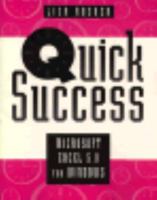 Microsoft Excel 5.0 for Windows (Quick Success Series) 0534324045 Book Cover