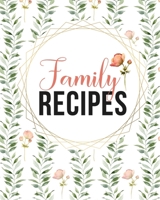 Blank Cookbooks For Family Recipes: DIY Recipe Notebook 1690838434 Book Cover