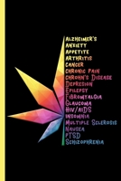 Things Cannabis Treats : Diseases and Conditions: From Alzheimer's to Schizophrenia, College Ruled Notebook 1670193772 Book Cover