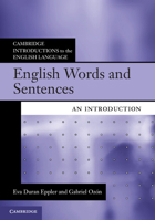 English Words and Sentences: An Introduction 0521171873 Book Cover