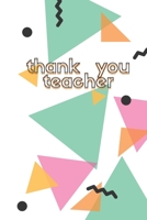 thank you teacher B084QKX7DF Book Cover